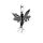 viTalisman Unisex Amulett Kettenanhänger himmlisch Elfe aus 925 Sterling Silber geschwärzt 37004