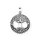 viTalisman Unisex Amulett Kettenanhänger keltisch Lebensbaum aus 925 Sterling Silber versiegelt anlaufgeschützt 37006