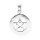 viTalisman Unisex Amulett Kettenanhänger kultisch Pentakel aus 925 Sterling Silber geschwärzt 37030