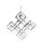viTalisman Unisex Amulett Kettenanhänger keltisch Vierfachknoten aus 925 Sterling Silber versiegelt anlaufgeschützt 37042