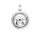 viTalisman Unisex Amulett Kettenanhänger religiös Horusauge aus 925 Sterling Silber geschwärzt 37053