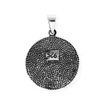 viTalisman Unisex Amulett Kettenanh&auml;nger keltisch Tatze aus 925 Sterling Silber geschw&auml;rzt 36004