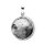 viTalisman Unisex Amulett Kettenanhänger himmlisch Sonne, Mond und Sterne aus 925 Sterling Silber geschwärzt 36015