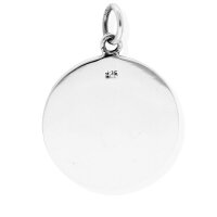 viTalisman Unisex Amulett Kettenanh&auml;nger symbolisch Triskel aus 925 Sterling Silber geschw&auml;rzt 36029