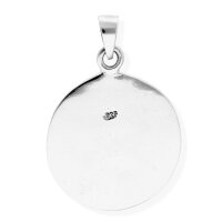 viTalisman Unisex Amulett Kettenanh&auml;nger symbolisch Pentagramm aus 925 Sterling Silber geschw&auml;rzt 36033