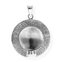 viTalisman Unisex Amulett Kettenanh&auml;nger himmlisch Zodiakus aus 925 Sterling Silber geschw&auml;rzt 36037