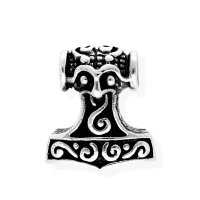 viTalisman Unisex Amulett Kettenanh&auml;nger keltisch Mj&ouml;lnir aus 925 Sterling Silber geschw&auml;rzt 36057