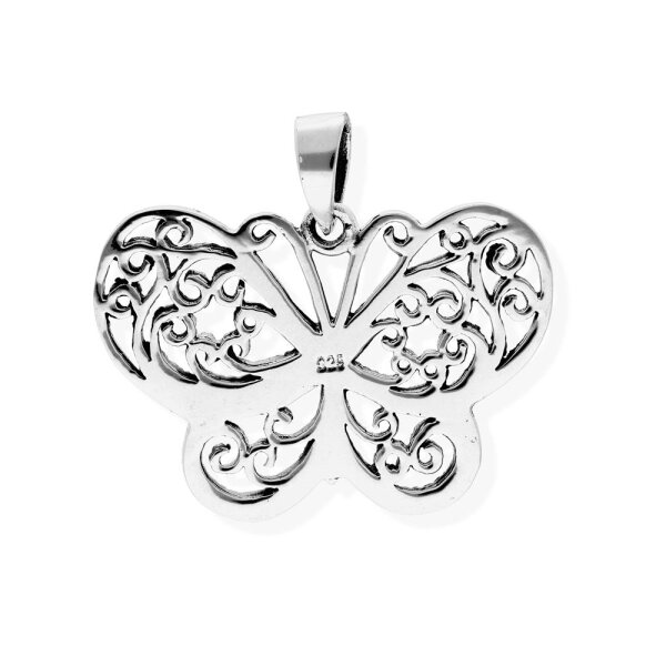 viTalisman Unisex Amulett Kettenanhänger symbolisch Schmetterling