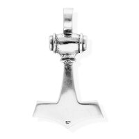viTalisman Unisex Amulett Kettenanh&auml;nger keltisch Thors Hammer aus 925 Sterling Silber geschw&auml;rzt 36070