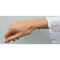 925 Silber Armkette Infinity Charm Damen-Armband...