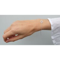 925 Silber Armkette keltisch Triskell Charm Damen Armband Armkettchen-11