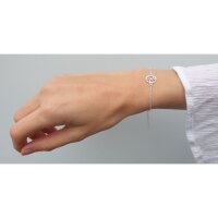 925 Silber Armkette keltisch Triskell Charm Damen Armband Armkettchen ak11