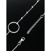 925 Silber Armkette Silberkugel Silberring Charm Damen-Armband Armkettchen-36