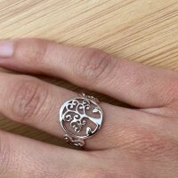 Damenring Lebensbaum  925 Sterling Silber Ring,Motivring  msr38