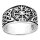 Vegvisir keltischer Kompass  925 Sterling Silber Ring, Bandring  msr35