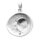 viTalisman Unisex Amulett aus 925 Sterling Silber Kette Anhänger Sonne Mond ma6-30