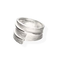 viTalisman Damen Ring 925 Sterling Silber Vereisungseffekt sr-3