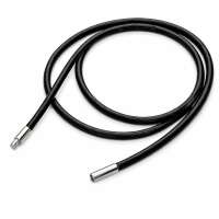 Lederband Kette mit Edelstahl Bajonettverschluss &ndash; Lederkette f&uuml;r Anh&auml;nger Damen &amp; Herren