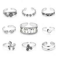 925 Silber Zehenring – 9 trendige Designs zur...