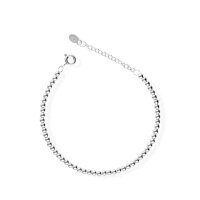 925 Silber Armkette Silberperlenkette Damen-Armband Armkettchen ak67