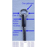 Schlangenkette Edelstahlkette - Halskette unisex viTalisman