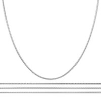 Schlangenkette Edelstahlkette stainless steel unisex Chirurgenstahl Halskette 20512