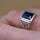 Siegelring Zirkonia facettiert blau eckig Herren 925 Silber Ring viTalisman gjrz04 62 ( Ø 19,7mm )