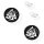 Ohrstecker Ohrringe nordisch keltisch Valknut Wotansknoten 925 Sterling Silber 392101