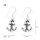 Ohrhänger Ohrringe nordisch keltisch maritim Anker anchor unisex 925 Sterling Silber 34302