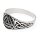 Valknut Ring Wotansknoten keltisch Odin 925 Sterling Silber Motivring  msr53
