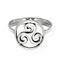 Triskell Ring Triskele keltisch Odin Wotan 925 Sterling...