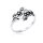 Damenring 925 Sterling Silber Ring floral Motivring msr59